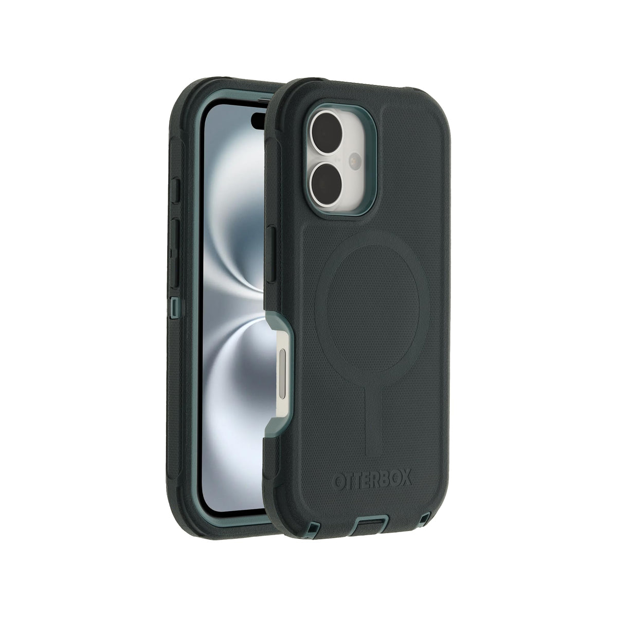Husa OtterBox Defender Series MagSafe pentru iPhone 16, Verde - 77-95970