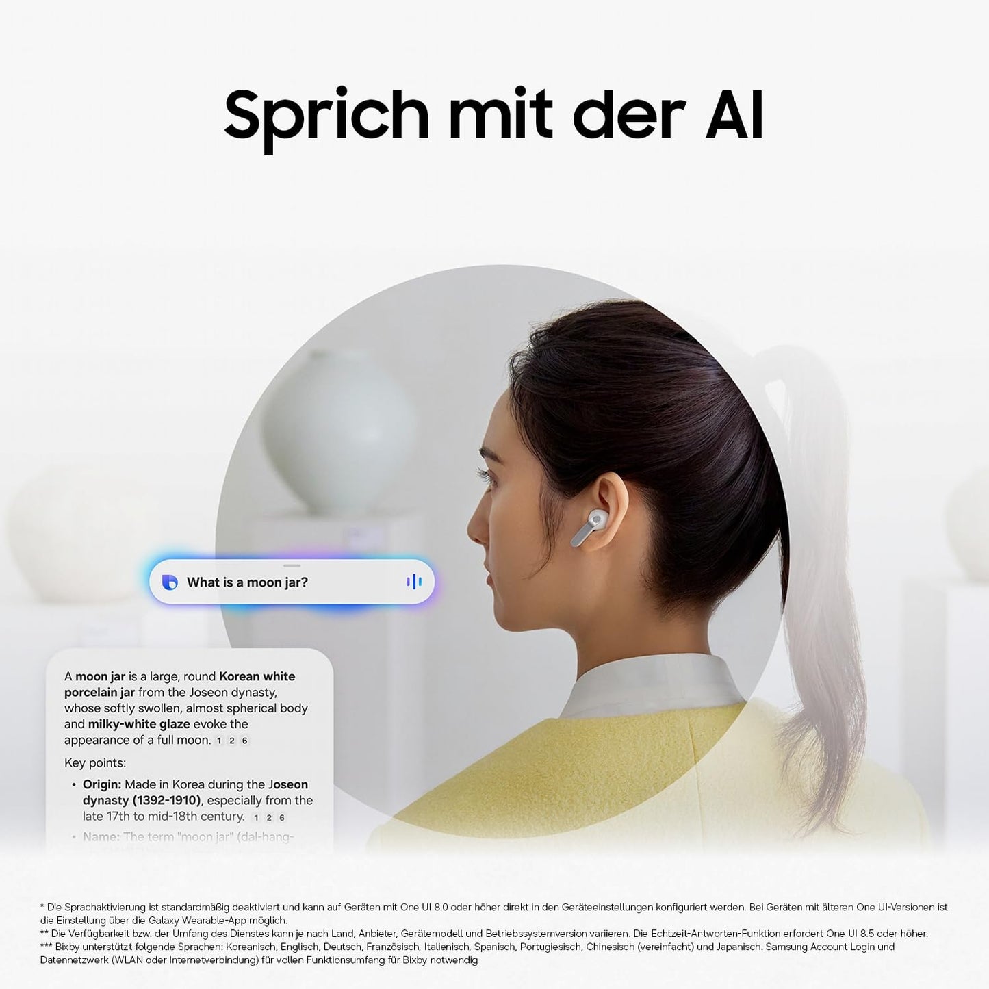 Samsung Galaxy Buds4 Pro, Hi-Fi Wireless Bluetooth Headphones, 2-Way Speaker, Adaptive Noise Canceling, In-Ear Earphones, 360 Audio, AI Agent with Voice Control, Black - SM-R640
