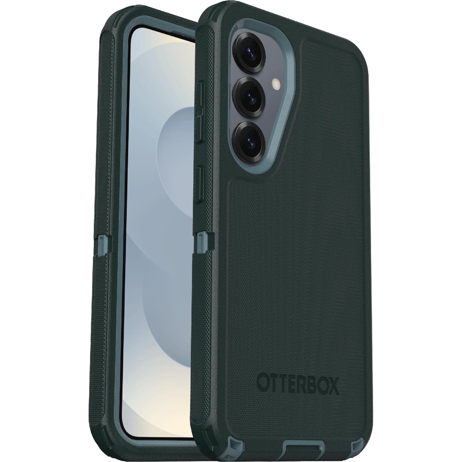 OtterBox Defender Case for Samsung Galaxy S25, Shockproof Drop Proof Ultra Heavy Duty Protective Case 7X Military Grade Tested Green - 77-97615