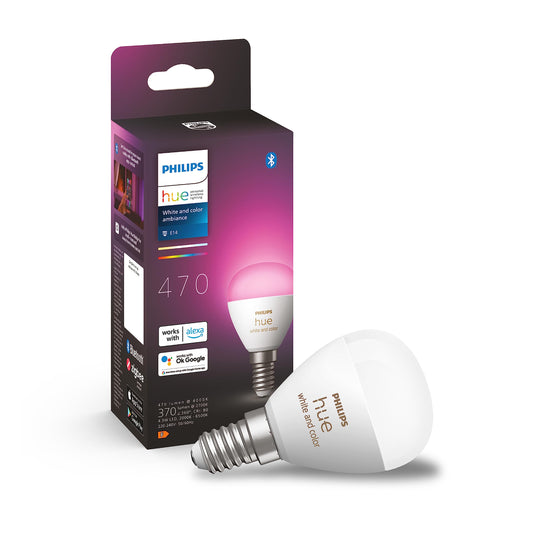 Philips Hue White and Color Ambiance Luster E14 (929003573601)