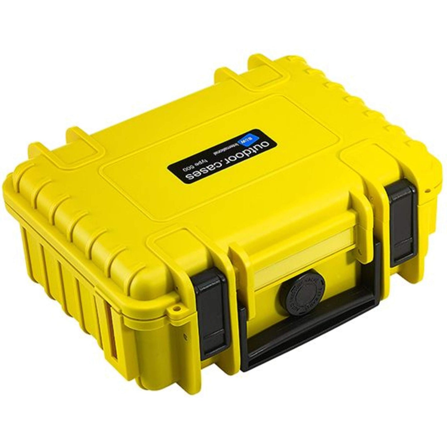 B&W International transport case Outdoor 500 (PP.23) yellow - empty case - waterproof (IP67), dustproof, impact-resistant, extremely robust - 500/Y