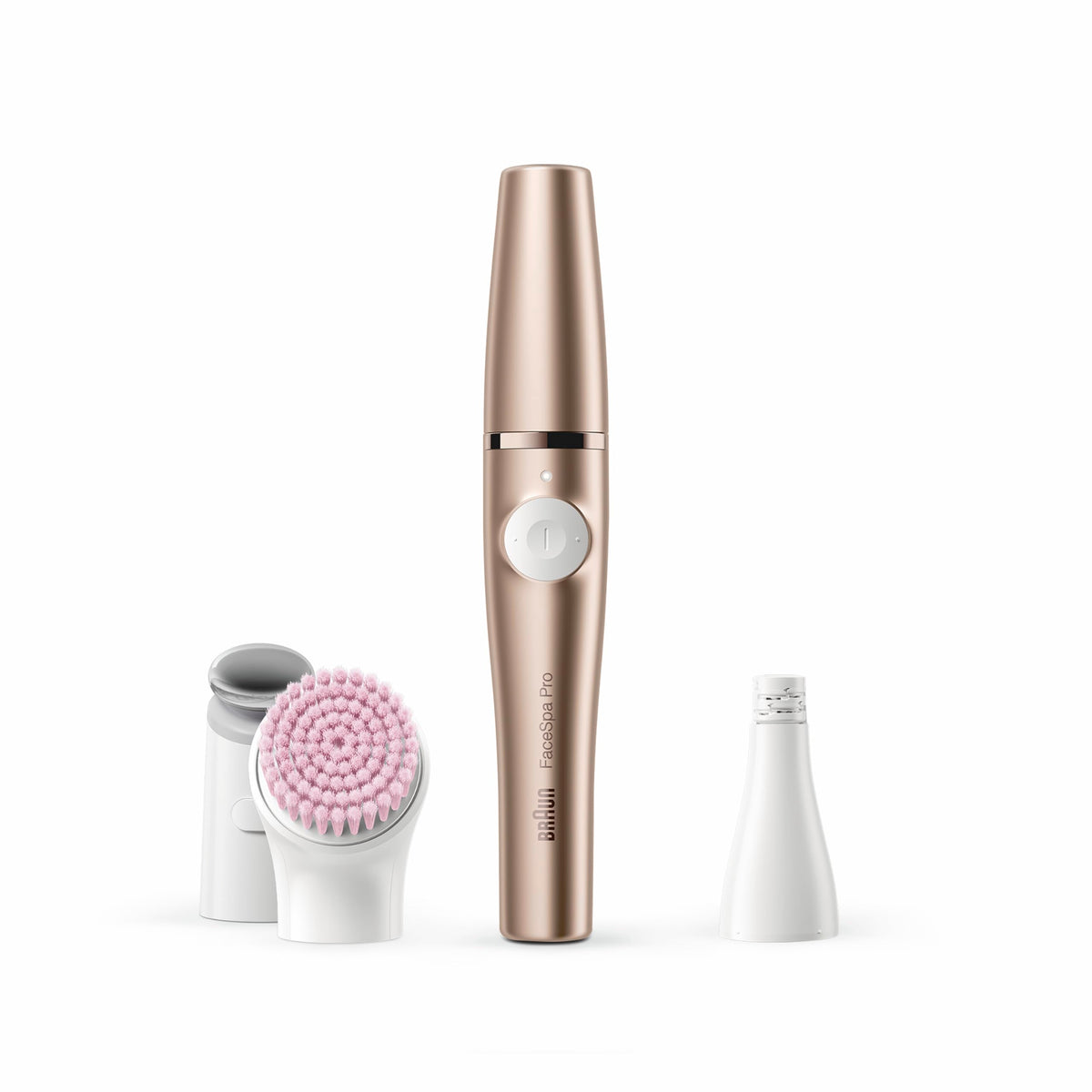 Braun Face Epilator for Women FaceSpa Pro, Beauty Set, SE921, Bronze