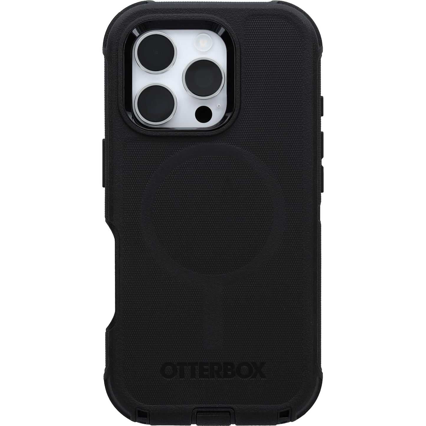 OtterBox Defender Series MagSafe Case for iPhone 16 Pro Shockproof Drop Proof Ultra Heavy Duty Protective Case 7X Military Grade Tested Black - 77-95975