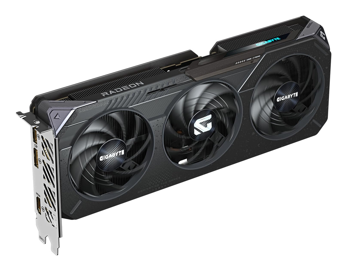 Gigabyte Radeon RX 9060 XT Gaming OC 16G Graphics Card - 16GB GDDR6, 128bit, PCI-E 5.0, 3320 MHz Core Clock, 2 x DisplayPort, 1 x HDMI, GV-R9060XTGAMING OC-16GD