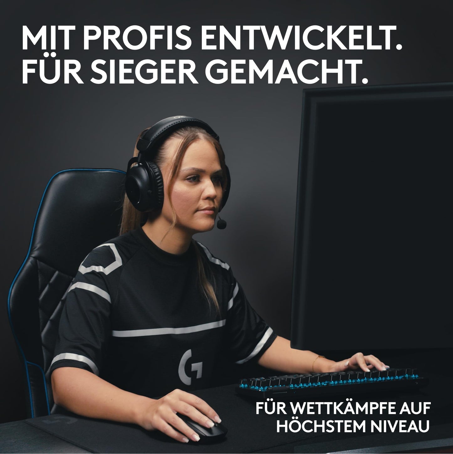 Logitech G PRO X TKL Lightspeed kabellose Gaming-Tastatur - 920-009389