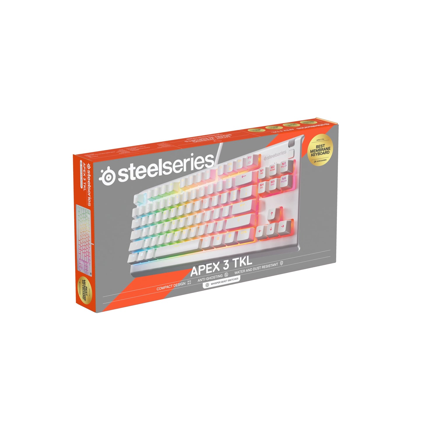 SteelSeries Apex 3 TKL White FR