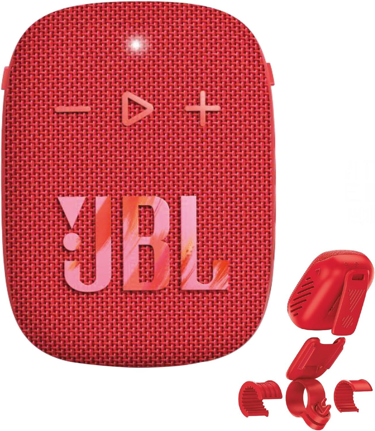 JBL Wind 3S Bicycle Speaker Bluetooth, IP67, 5 W, Red