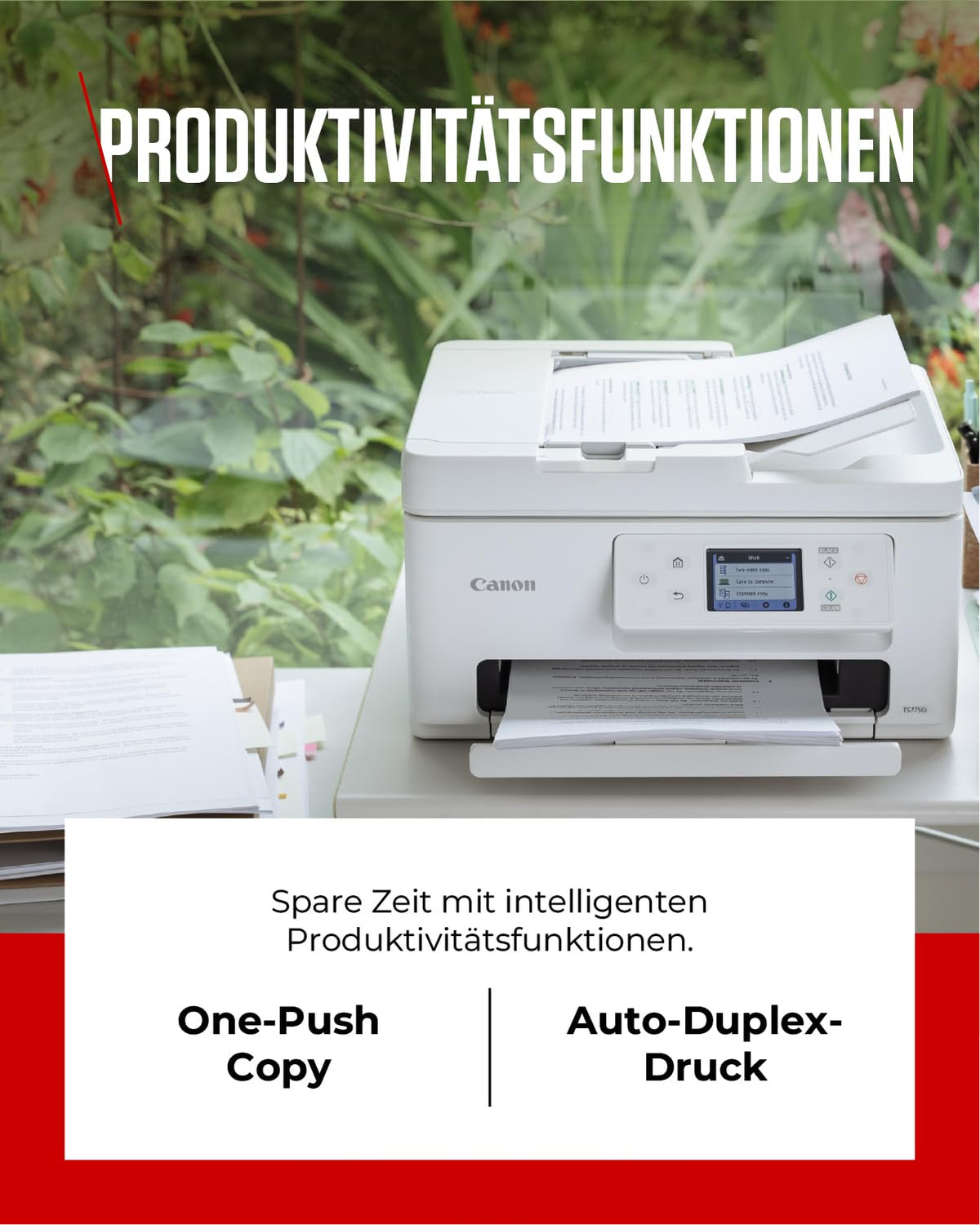 Canon PIXMA TS7750i WLAN multifunction printer inkjet with ADF