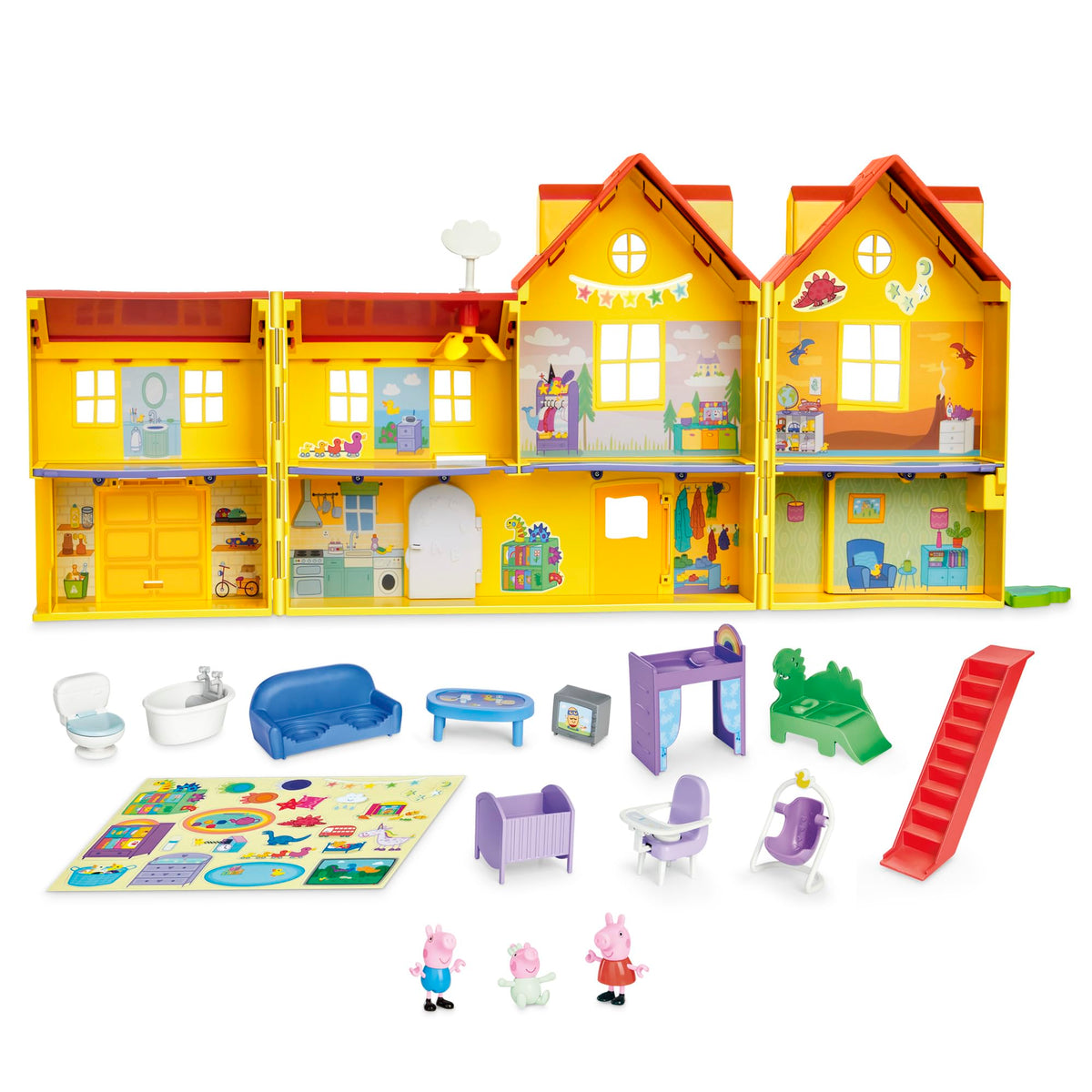 Peppa Pig Peppa's Big House Playset, 80 cm - G05085L0