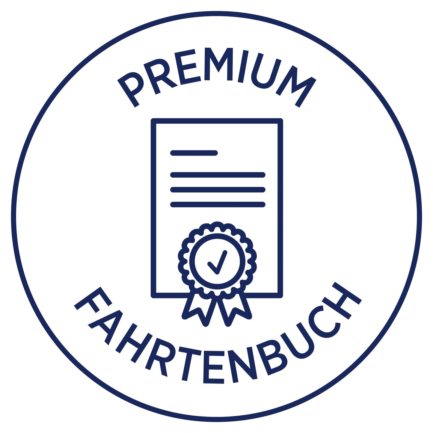 AVERY Zweckform 223D hardcover car logbook (tax office recognized, DIN A5 210x148mm, 96 pages|506 trips, Germany & Austria, delimitation of private/business trips) 1 piece