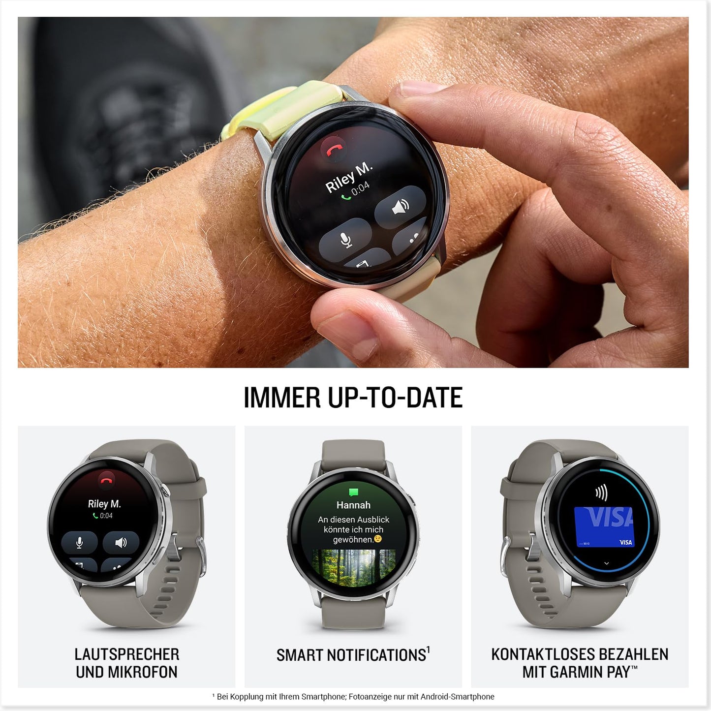 Garmin Venu 4 45mm - fitness smartwatch - 010-03014-01
