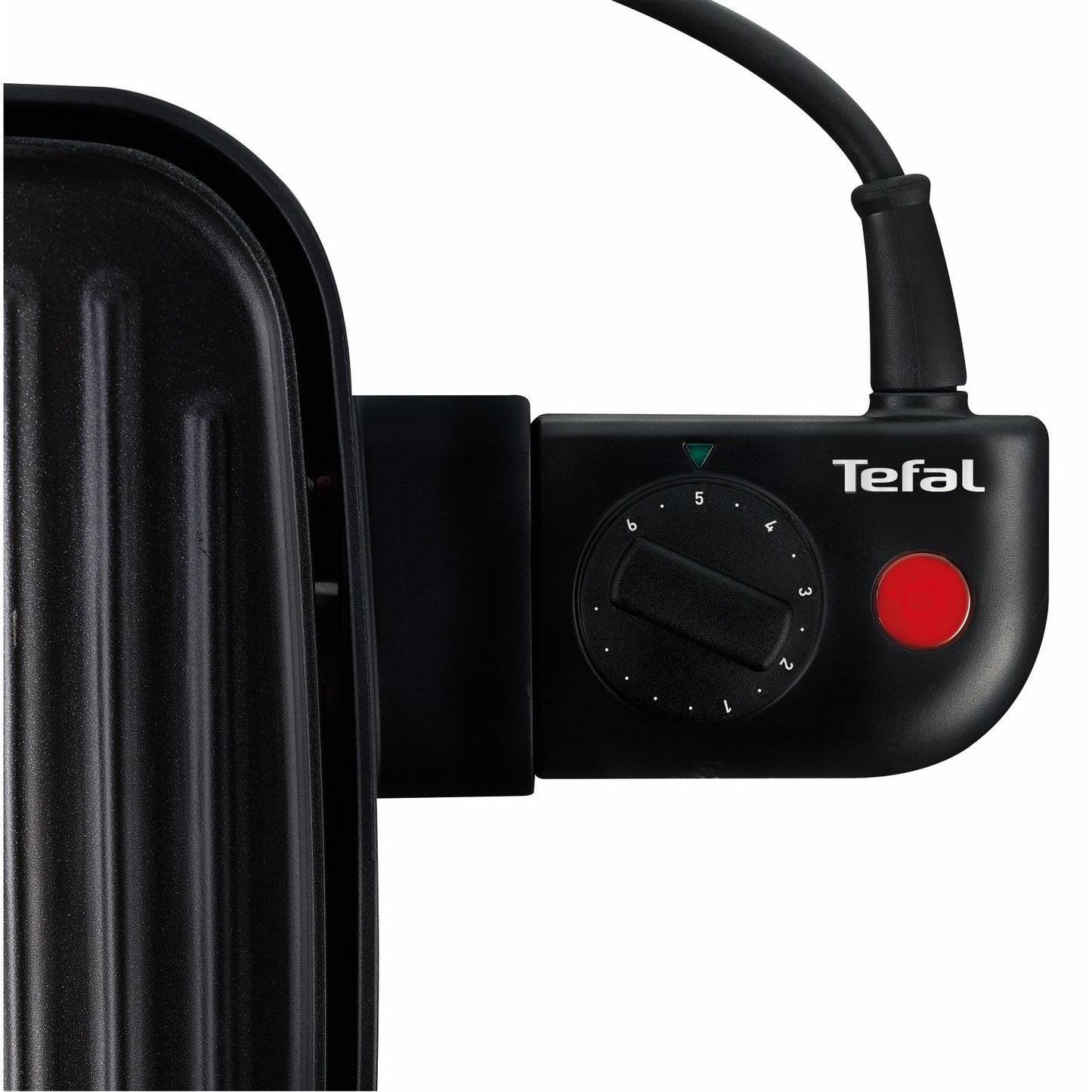 Tefal table grill Malaga, electric grill, adjustable thermostat, non-stick coated grill plate, 2/3 grill, 1/3 Teppanyaki, removable cable, plate and drip tray dishwasher safe, 2000W, TG3918 - TG39182