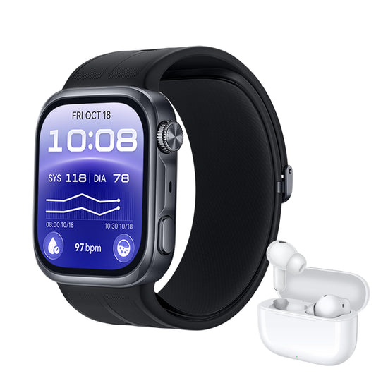 HUAWEI Watch D3 Smartwatch Black + FreeBuds SE 4 White - Riva-B10