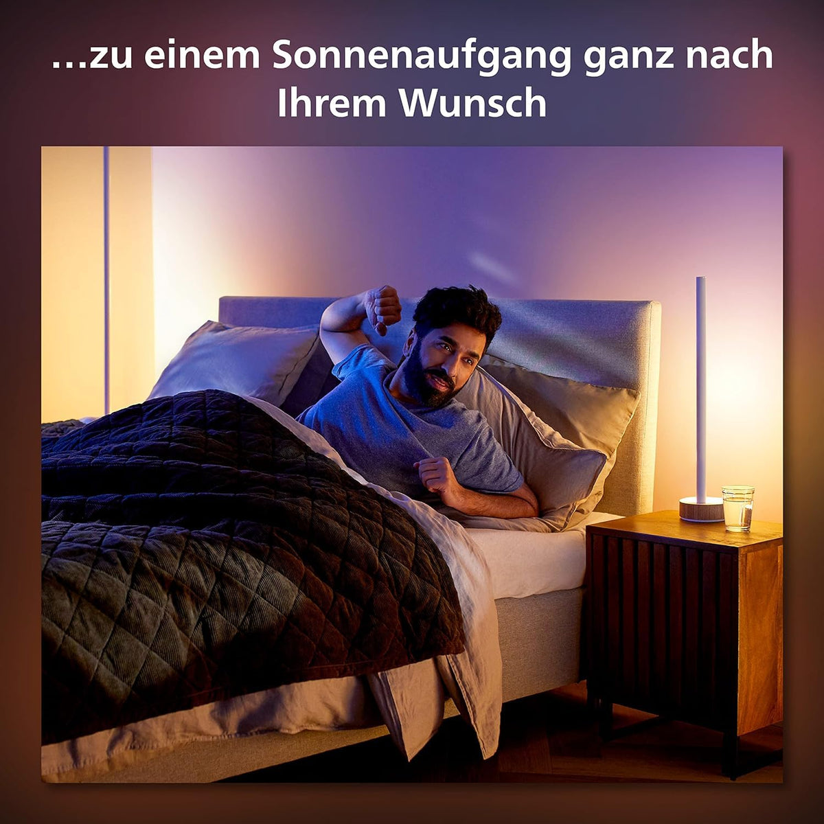 Philips Hue Gradient Signe LED Table Lamp, Oak - 929003479701