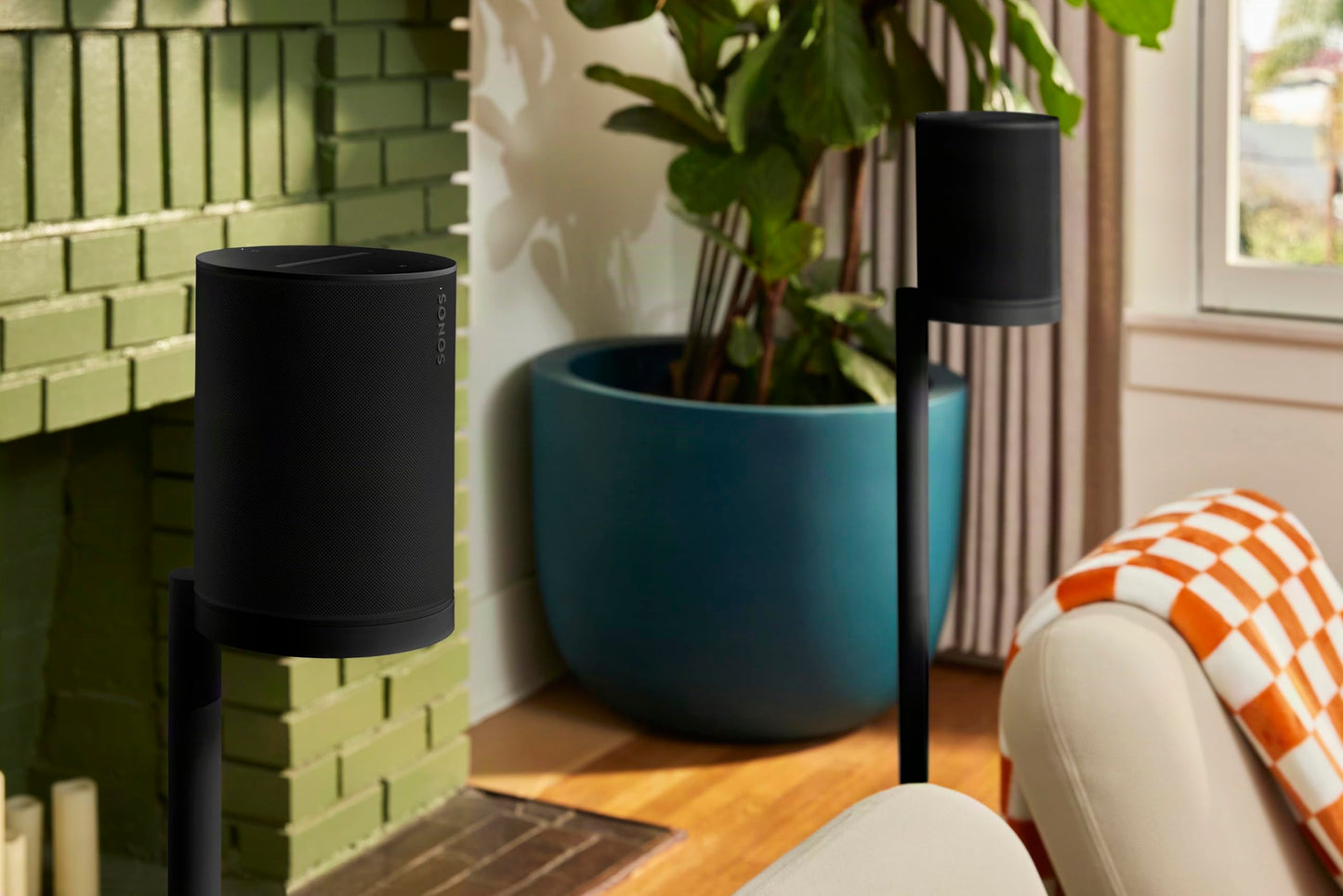 Sonos Era 100 SL | New | The ideal speaker for music lovers. (Black) (Pack of 2) - E10SLEU1BLK