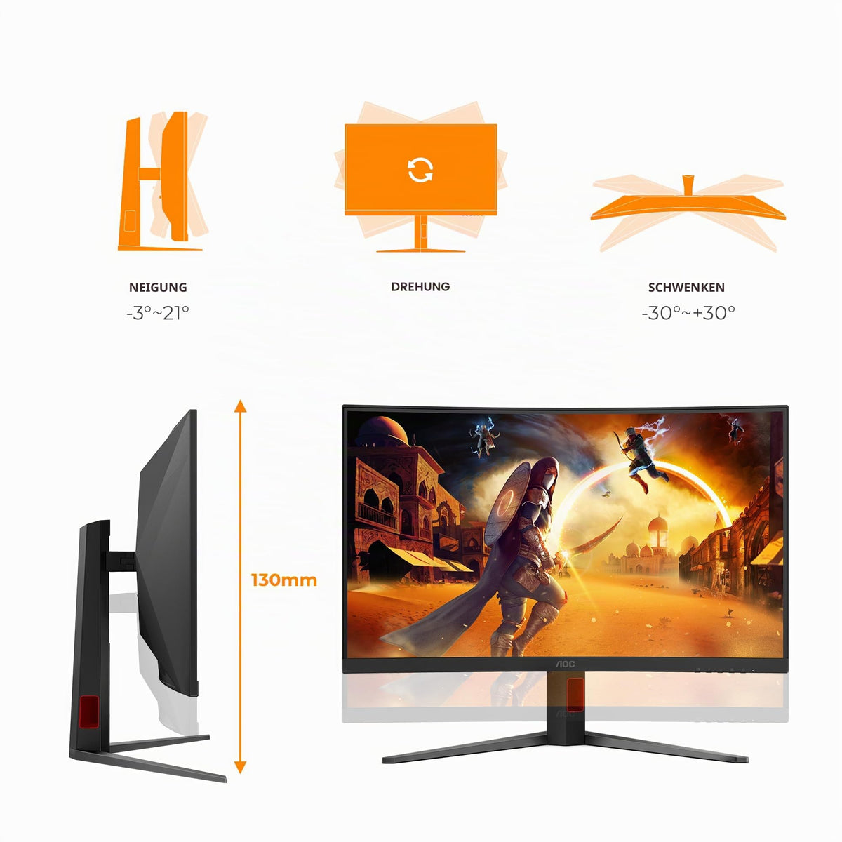AOC C32G4Z 32 inch Curved