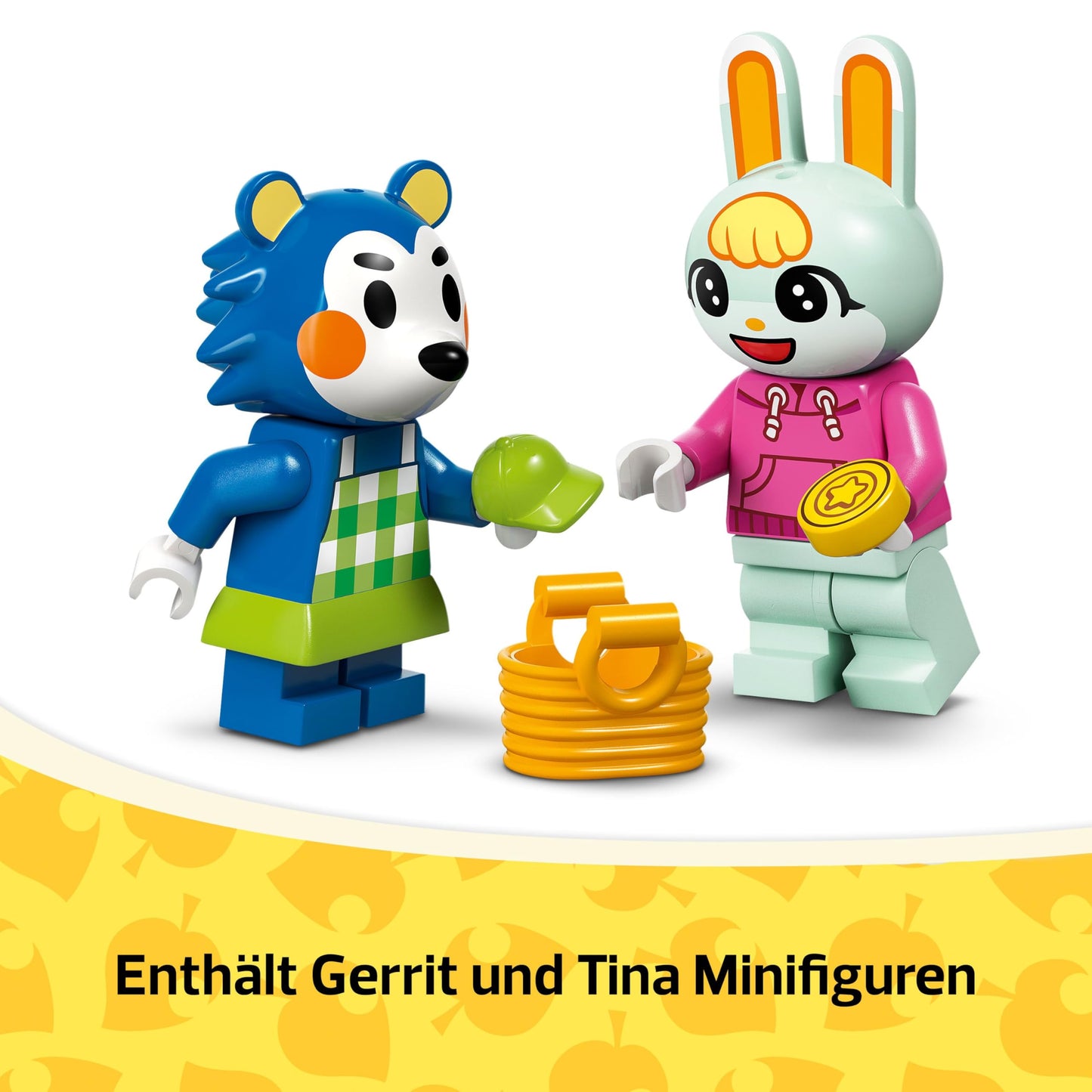 LEGO Animal Crossing The Tailor Sisters' Shop, building set for creative role play, gift for girls, boys and video game fans aged 6 and over, adventure playset 77055
