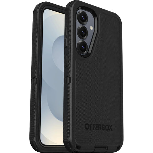 OtterBox Defender Case for Samsung Galaxy S25, Shockproof Drop Proof Ultra Heavy Duty Protective Case 7X Military Grade Tested Black - 77-97334
