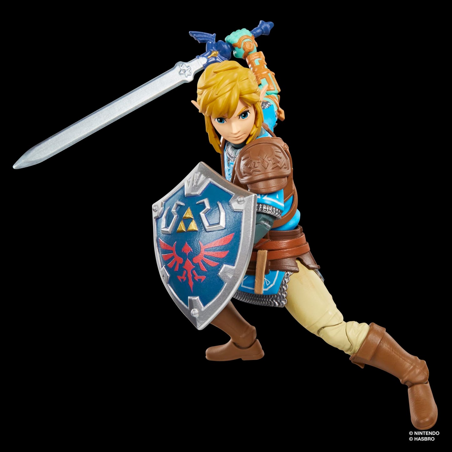 The Legend of Zelda Heroes of Hyrule Link, The Legend of Zelda: Tears of the Kingdom Premium Collectible Action Figure (15cm) - G45155X0
