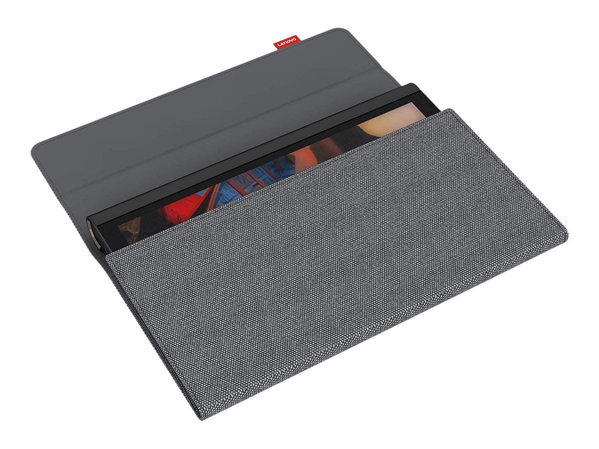 Lenovo [Tasche] 10,1 Zoll Sleeve și folie de protecție pentru tabletă Yoga Smart Tab, gri - ZG38C02854