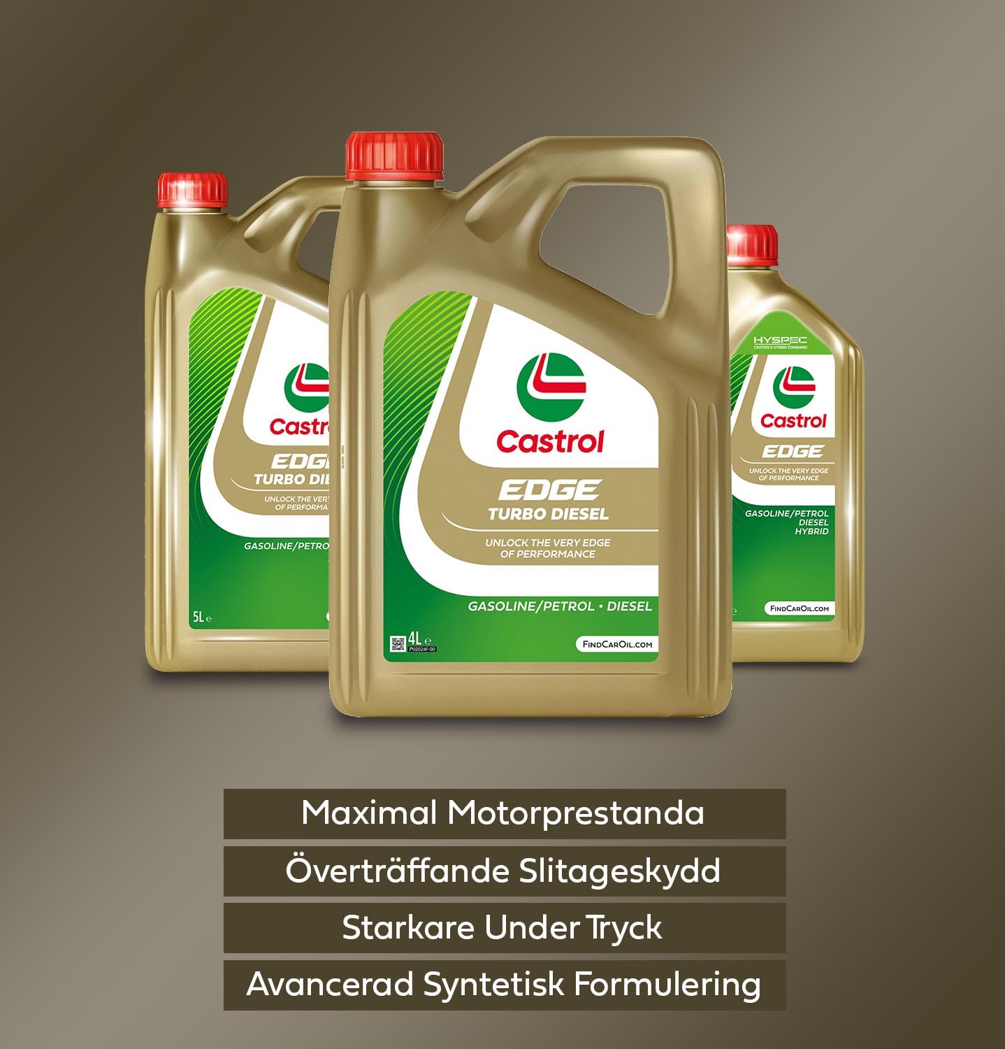 Castrol EDGE 0W-20 LL IV Engine Oil, 1L (Pack of 2) - 15F610