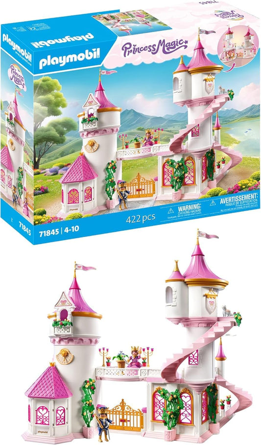 PLAYMOBIL | Princess Magic | Princess castle with royal couple | Princess toys | Castle Playset | Fairytale toys for children aged 4 and up | 71845