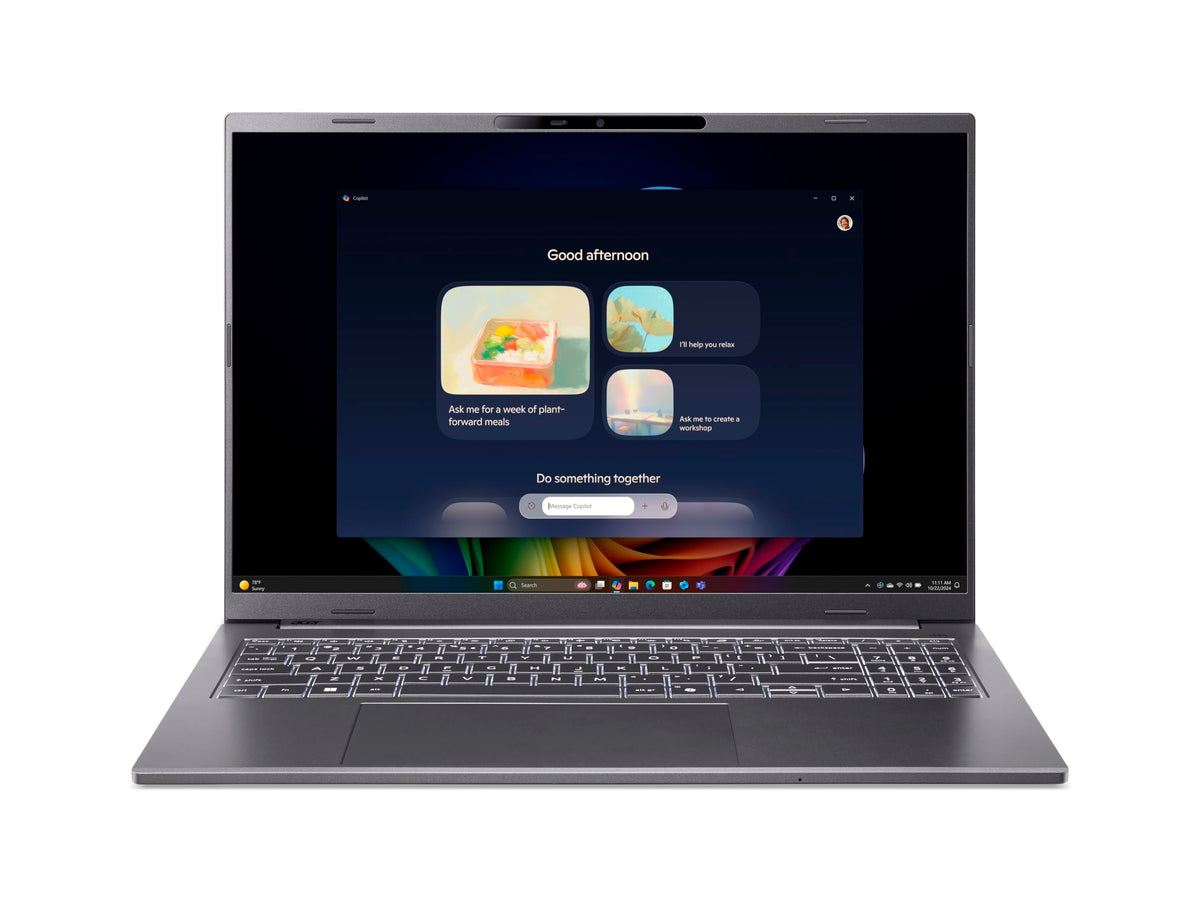 Acer Aspire 16 AI OLED, Laptop, Ryzen AI 7, 16GB RAM, 1TB SSD - NX.JP0EG.00Y