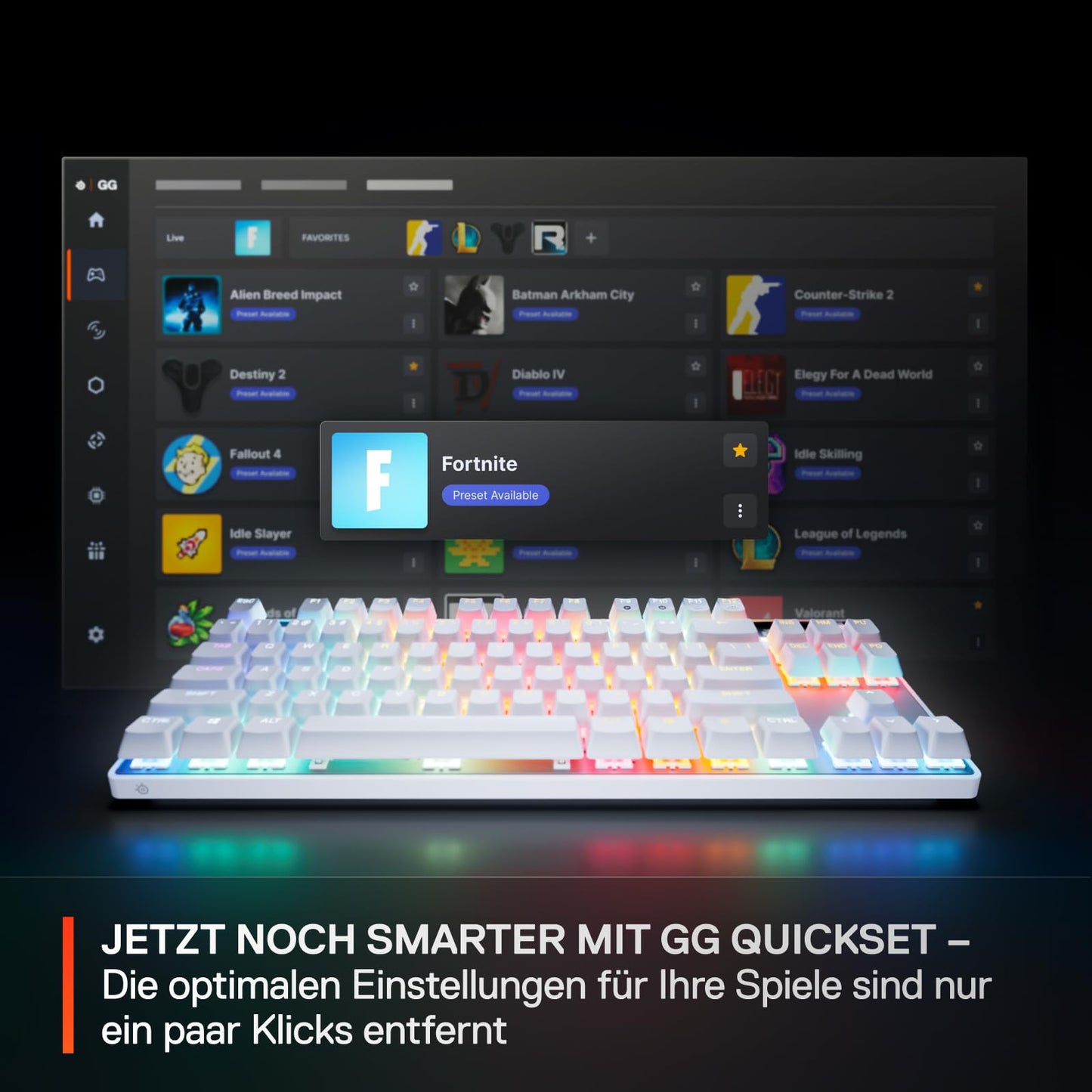 SteelSeries Apex Pro TKL Gen 3 White US