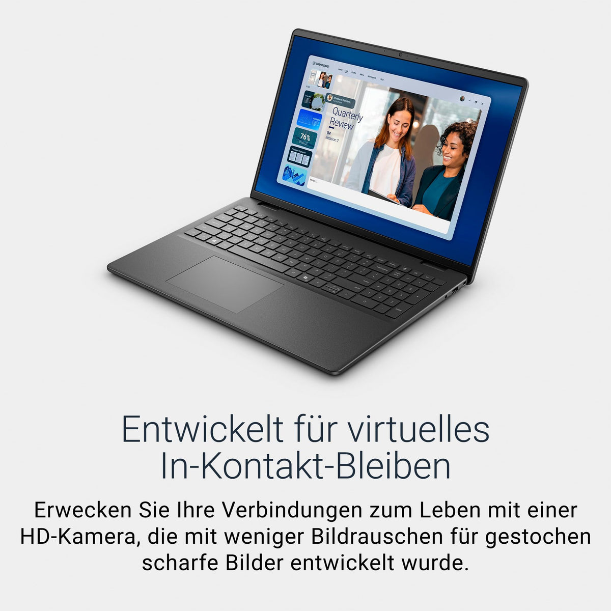 Dell 16 Laptop - AMD Ryzen 7 250, 16GB RAM, 1TB SSD - DDC16255-A220BLK-PDE