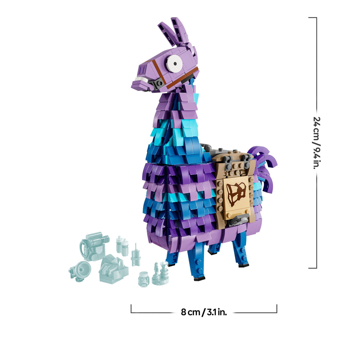 LEGO Fortnite Supply Llama Toy - Build & Collect Playset from the Video Game - Accessories like Slurp Juice - Gaming Playset - Gamer Gift for Boys, Girls, and Teenagers aged 12 and up - 77071