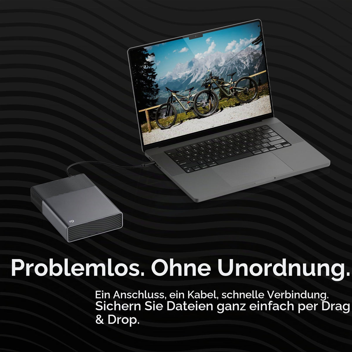 Seagate 24TB One Touch Desktop-Festplatte | USB-C (STNB24000400)