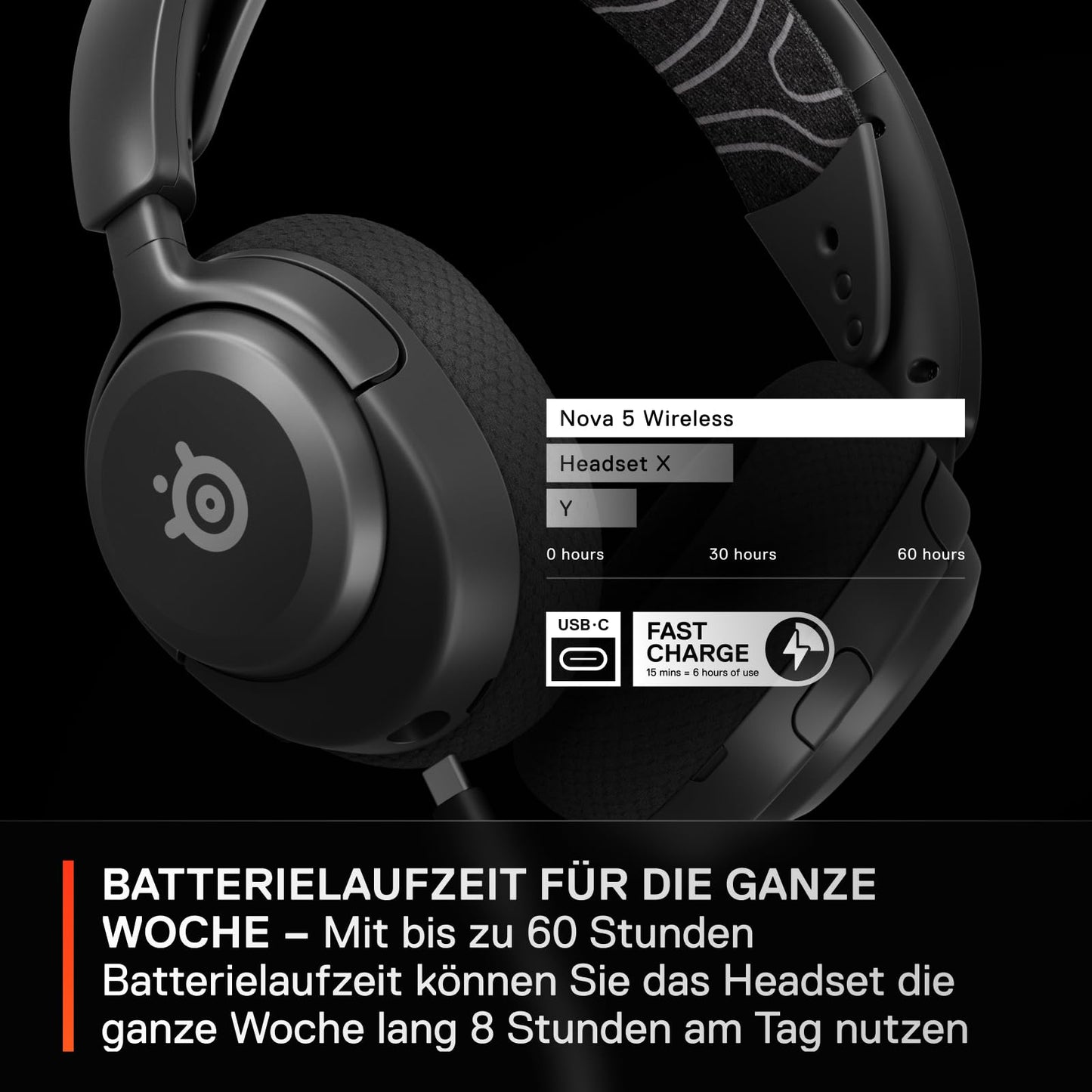 SteelSeries Arctis Nova 5 Wireless - 61670