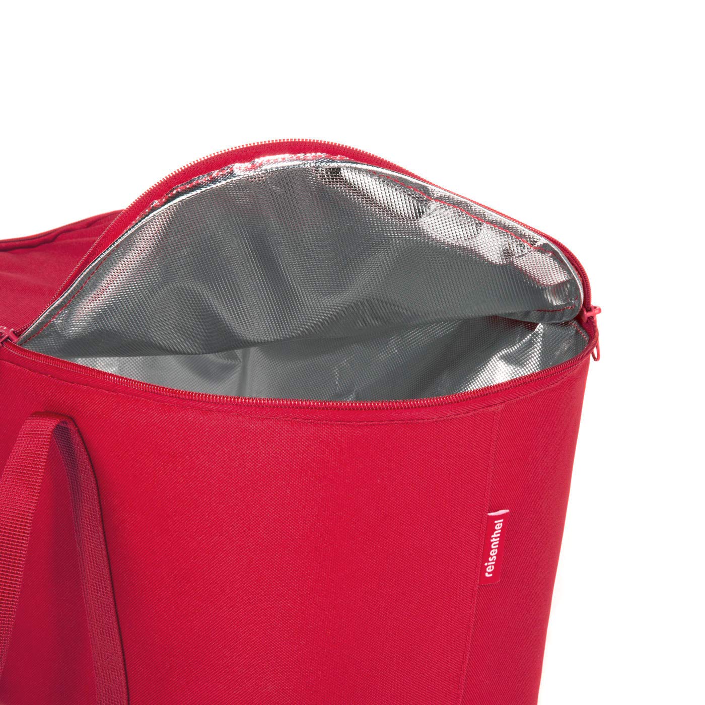 reisenthel coolerbag in red – cooler bag made of high-quality polyester fabric – ideal for picnics, shopping and on the go - UH3004
