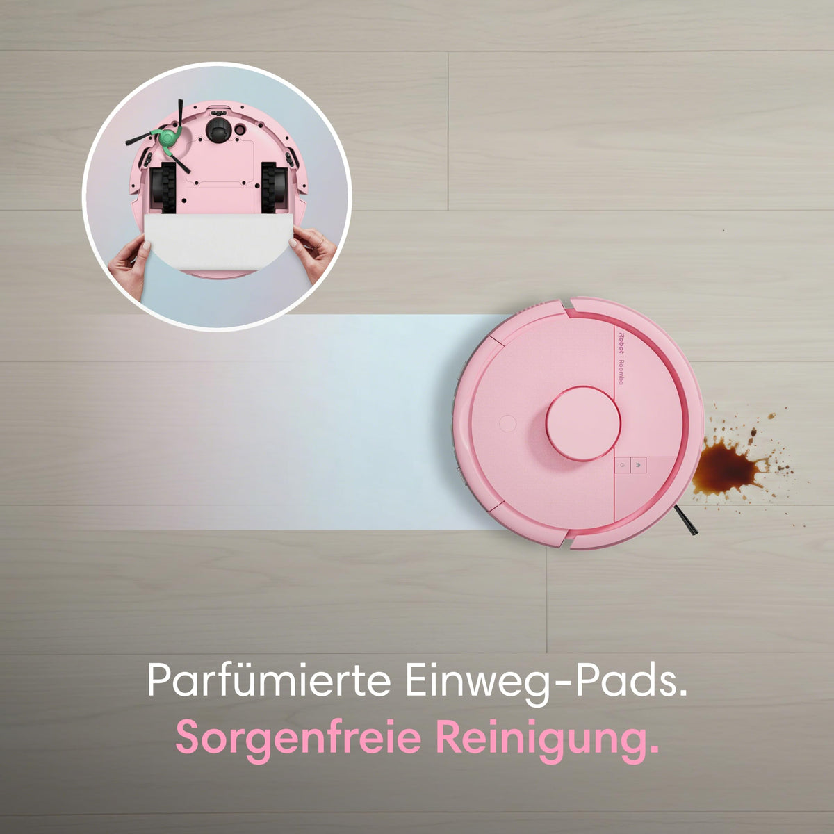 iRobot Roomba Mini aspirator robot cu funcție de ștergere, bază AutoEmpty, LiDAR - F155640