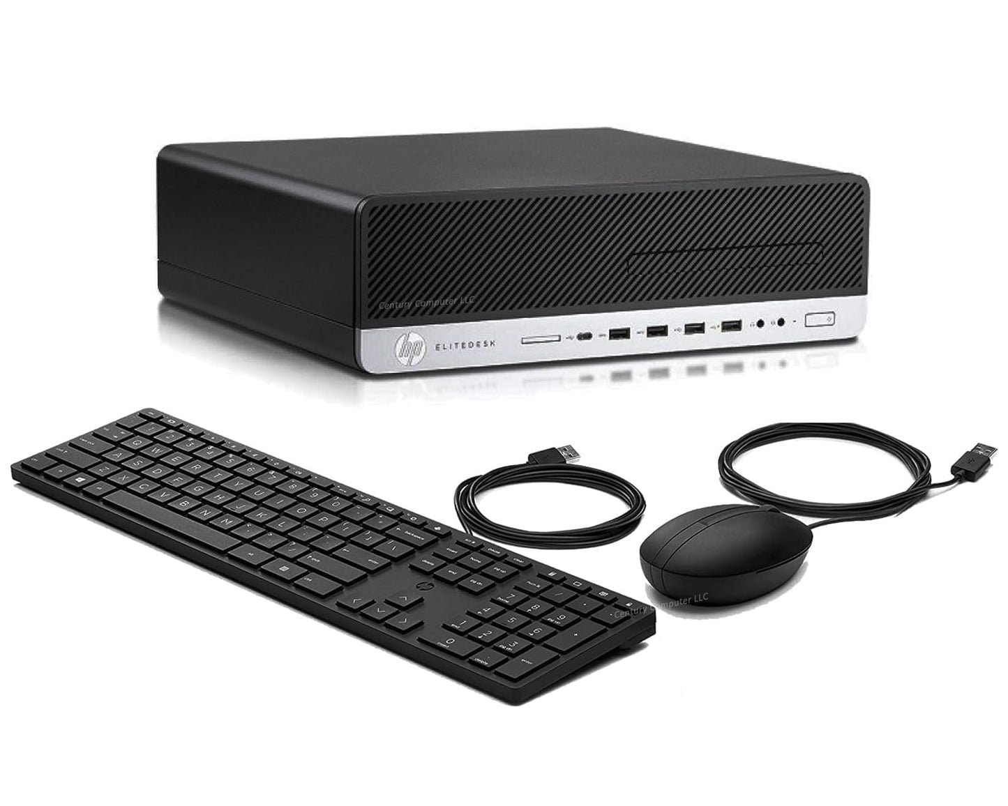 HP EliteDesk 800 G5 SFF Desktop PC, Intel Core i5-8500T, 16GB RAM, 512GB SSD, WiFi, Bluetooth, QWERTY Keyboard, Windows 11 Pro (Refurbished)