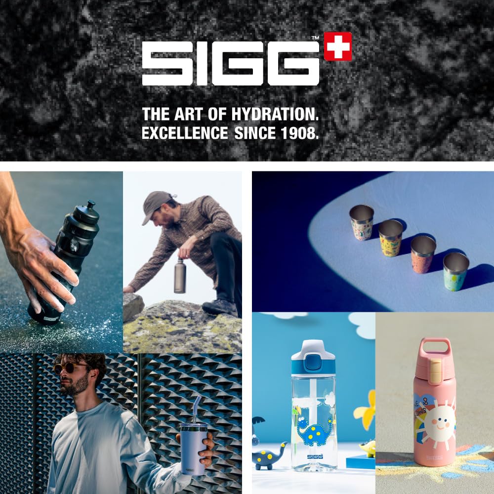SIGG - Insulated drinking bottle - Thermos bottle Shield Therm One Dusk - carbonated drinks - leak-proof - dishwasher safe - BPA-free - 90% recycled stainless steel - Dusk - 1.5 L - 6168.00