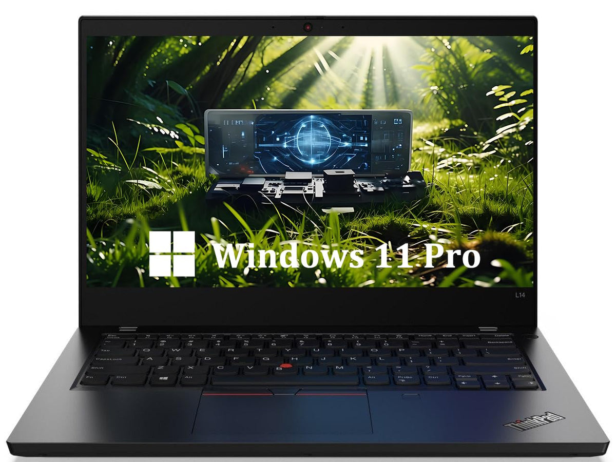 Lenovo ThinkPad L14 Gen 1 Laptop for Business, 14-inch FHD (1920x1080), Intel Core i5-10210U, 16GB RAM, 256GB SSD, US QWERTY Keyboard, Windows 11 Pro (cooled) - Thinkpad
