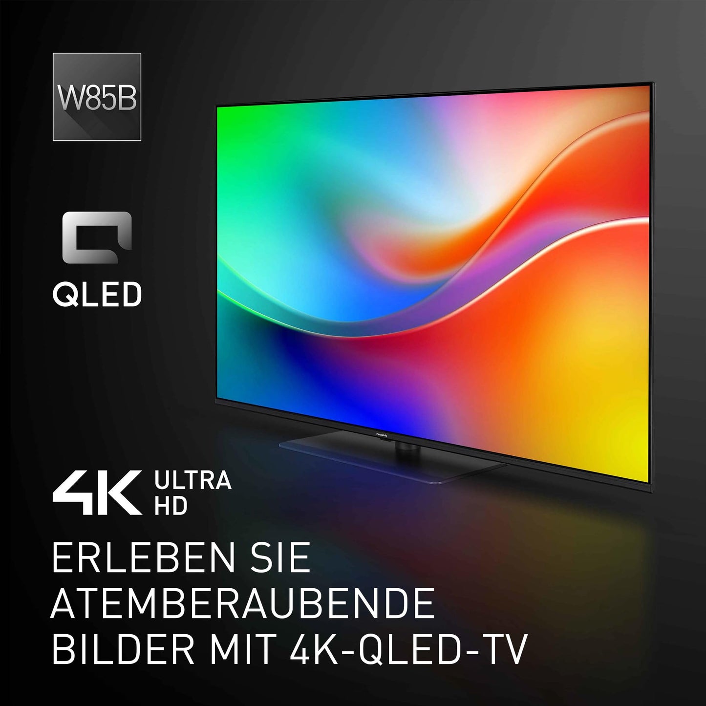 Panasonic Premium TV-55W85BEZC, 55 inch television 4K Ultra HD QLED, Fire TV