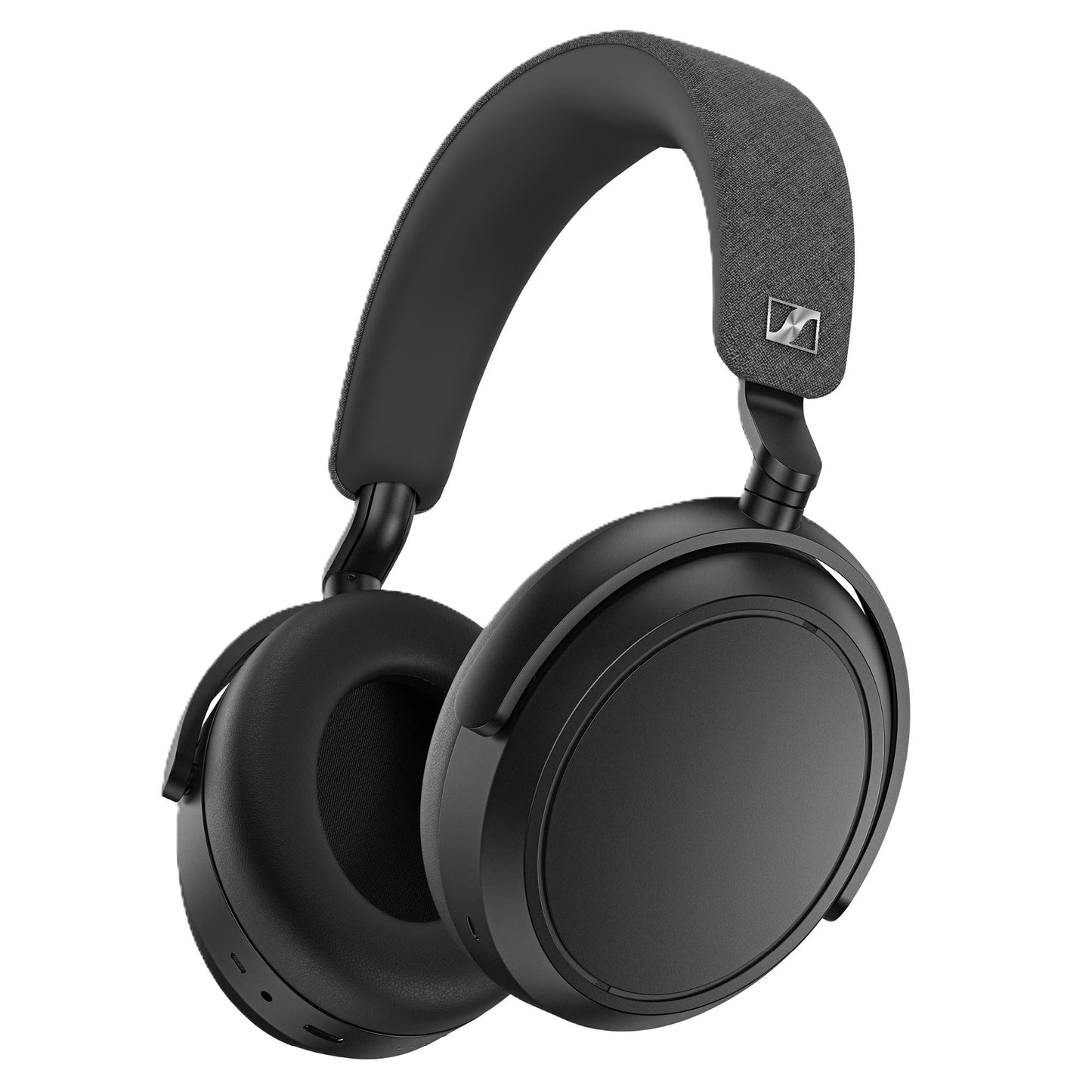 Sennheiser MOMENTUM 4 Wireless Noise Canceling Headphones - Bluetooth headphones headset for crystal clear calls with adaptive noise cancellation, over-ear, 60 h battery, foldable, black - 509266