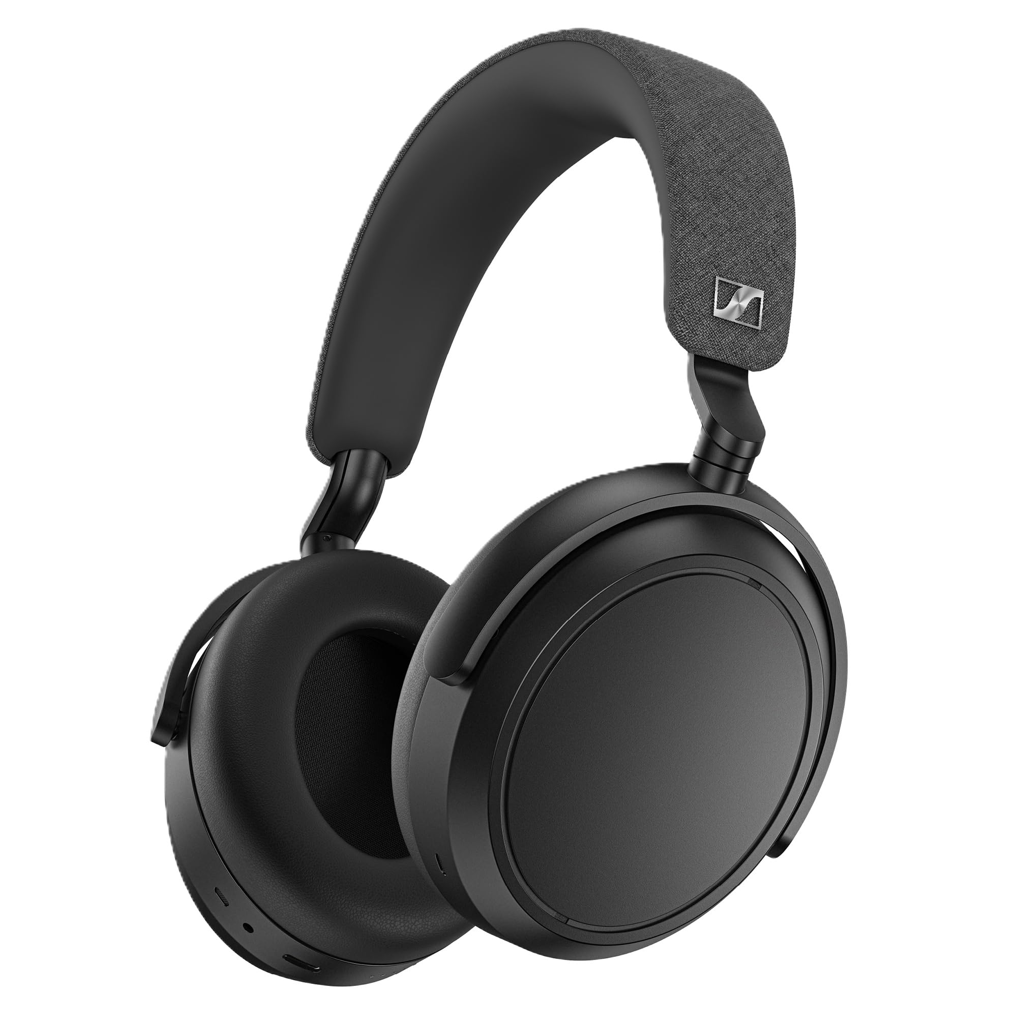 Sennheiser MOMENTUM 4 Wireless Noise Canceling Headphones - Bluetooth headphones headset for crystal clear calls with adaptive noise cancellation, over-ear, 60 h battery, foldable, black - 509266