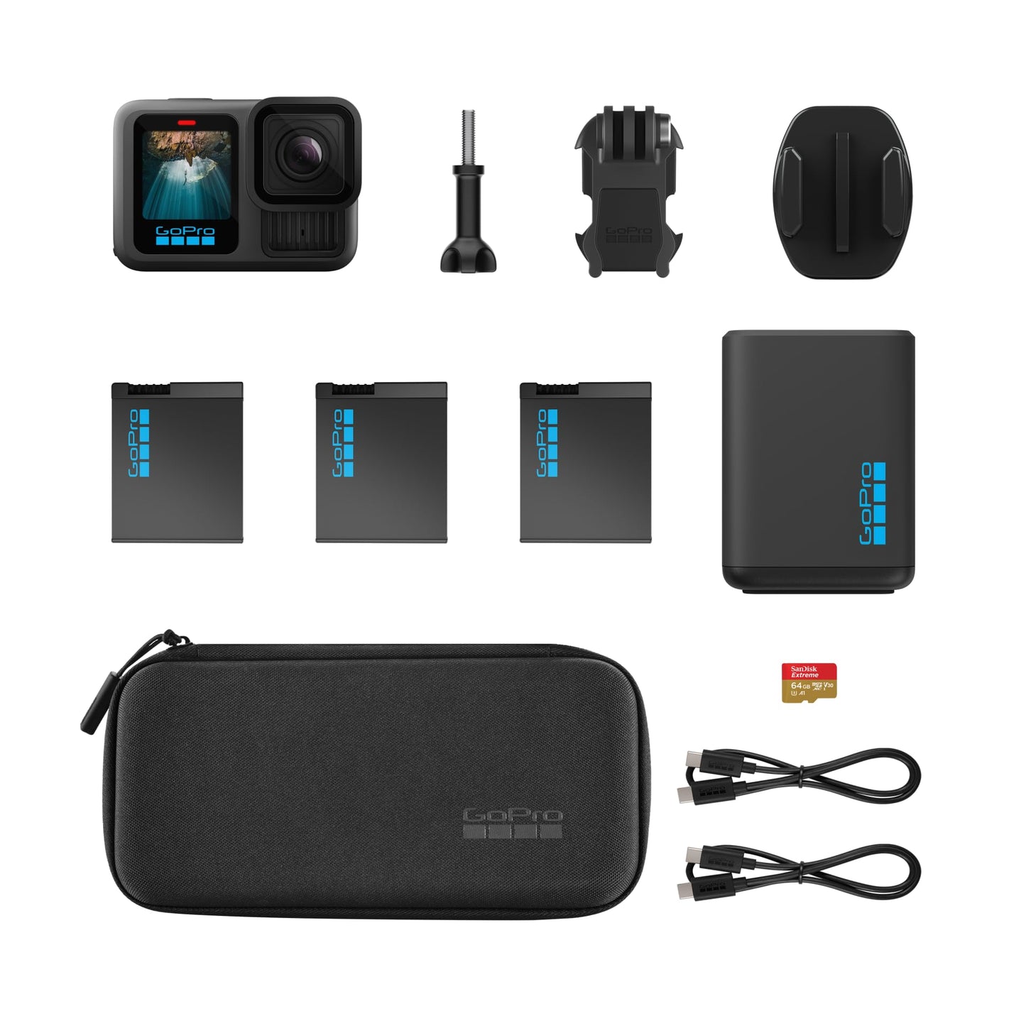 GoPro HERO13 Black Extended Power Bundle (CHDRB-134-RW)
