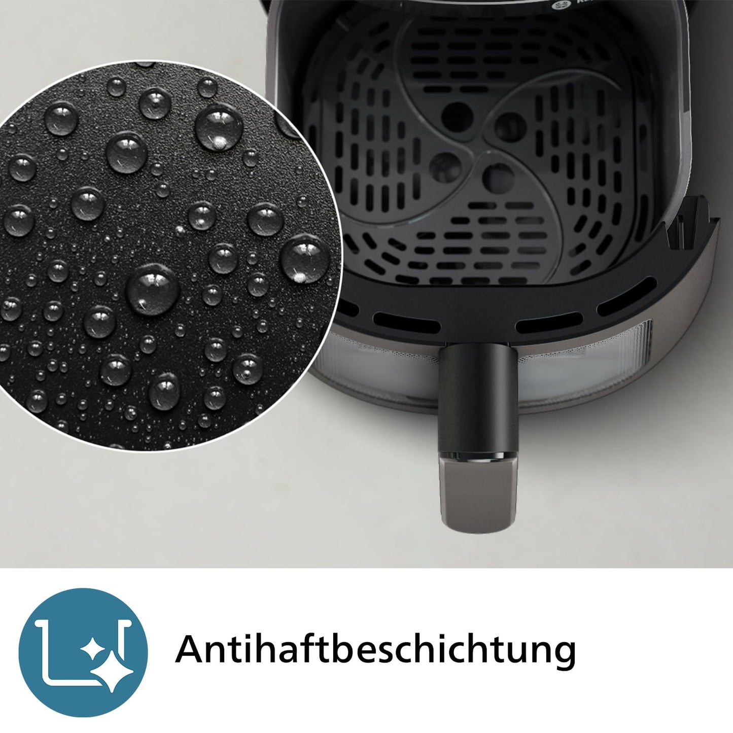 Philips Airfryer 2000 Series Hot Air Fryer, 4.2L, Digital Touchscreen, 13 Cooking Options, 9 Preset Functions, 90% Less Fat with RapidAir Technology, 1500W Power, Black (NA229/00)