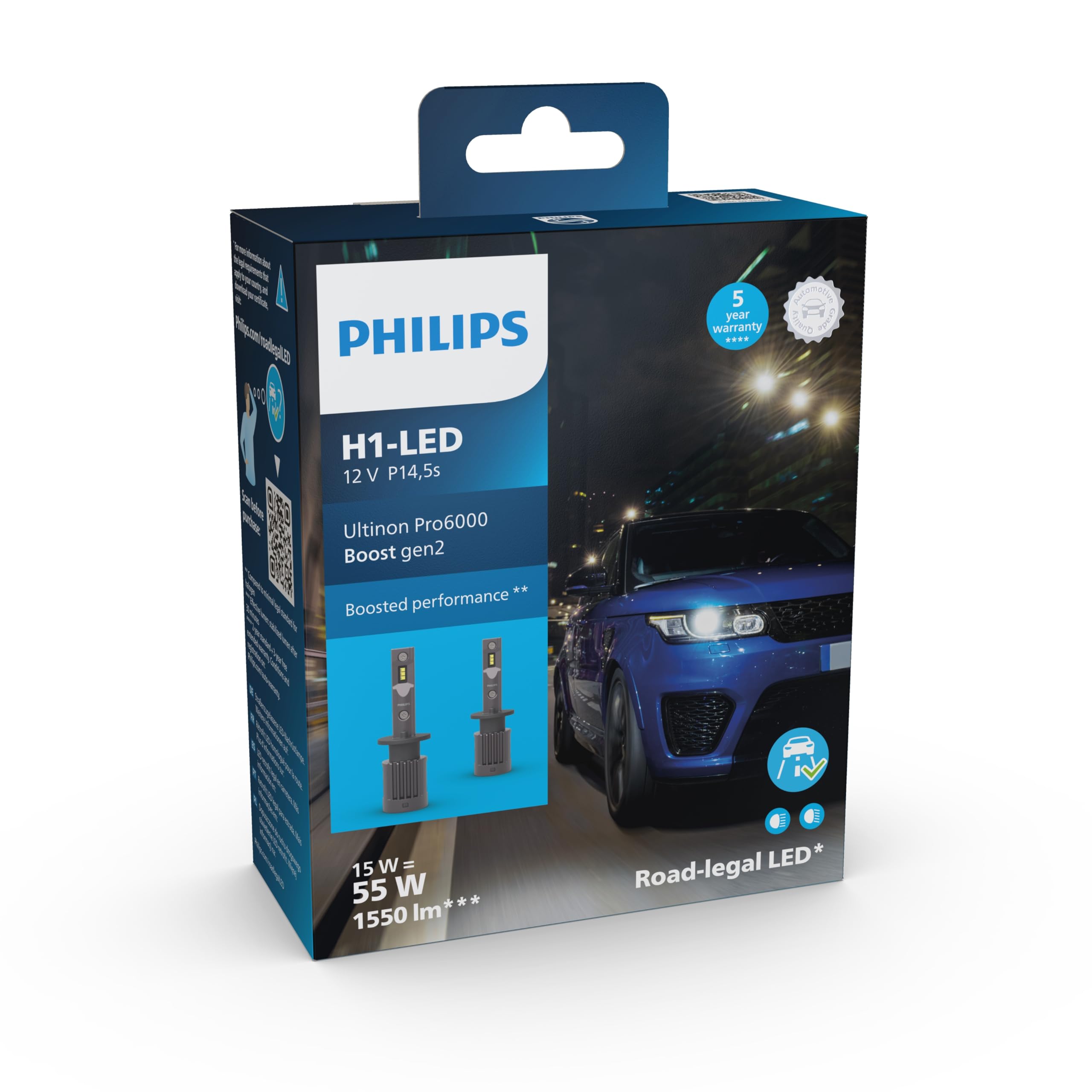 Philips Ultinon Pro6000 Boost H1-LED gen2 - 3081894