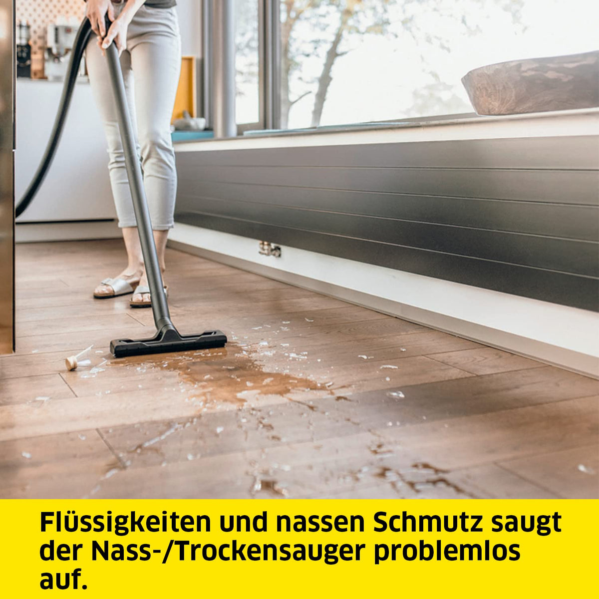 KÄRCHER Wet/Dry Vacuum WD 3 S V-17/4/20, 1,000 Watt - 1.628-135.0