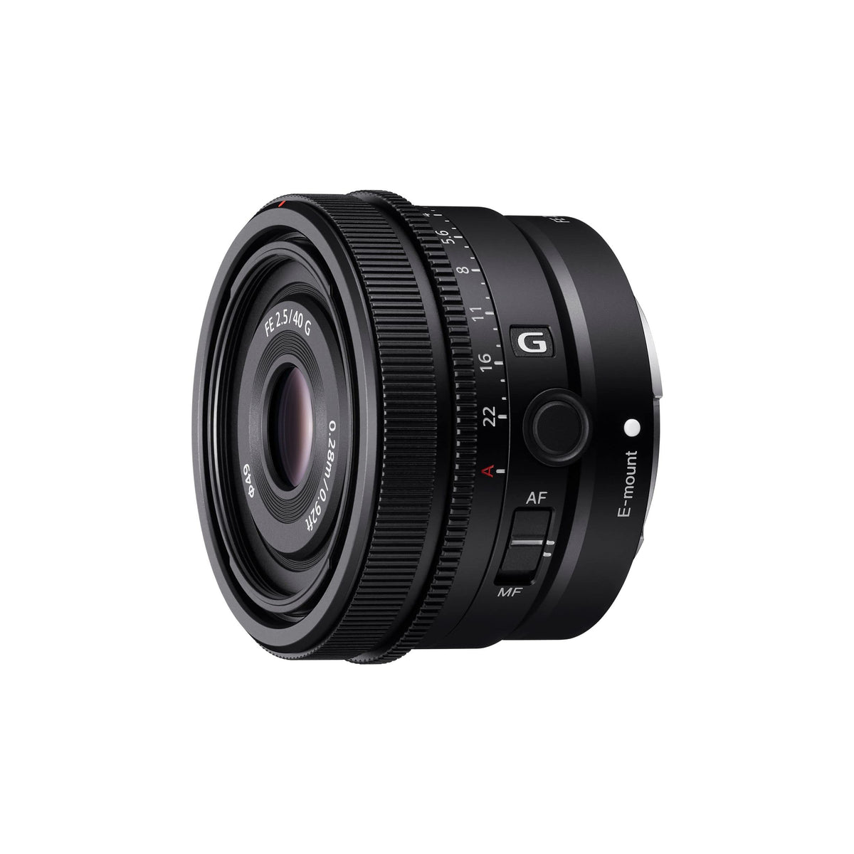 Sony SEL40F25G – FE 40 mm F2.5 G Full-Frame Prime Lens (Premium G Series, E-Mount, compact & lightweight, compatible with Sony A7 Series & ZV-E1, A6000 Series & ZV-E10) - SEL40F25G.SYX