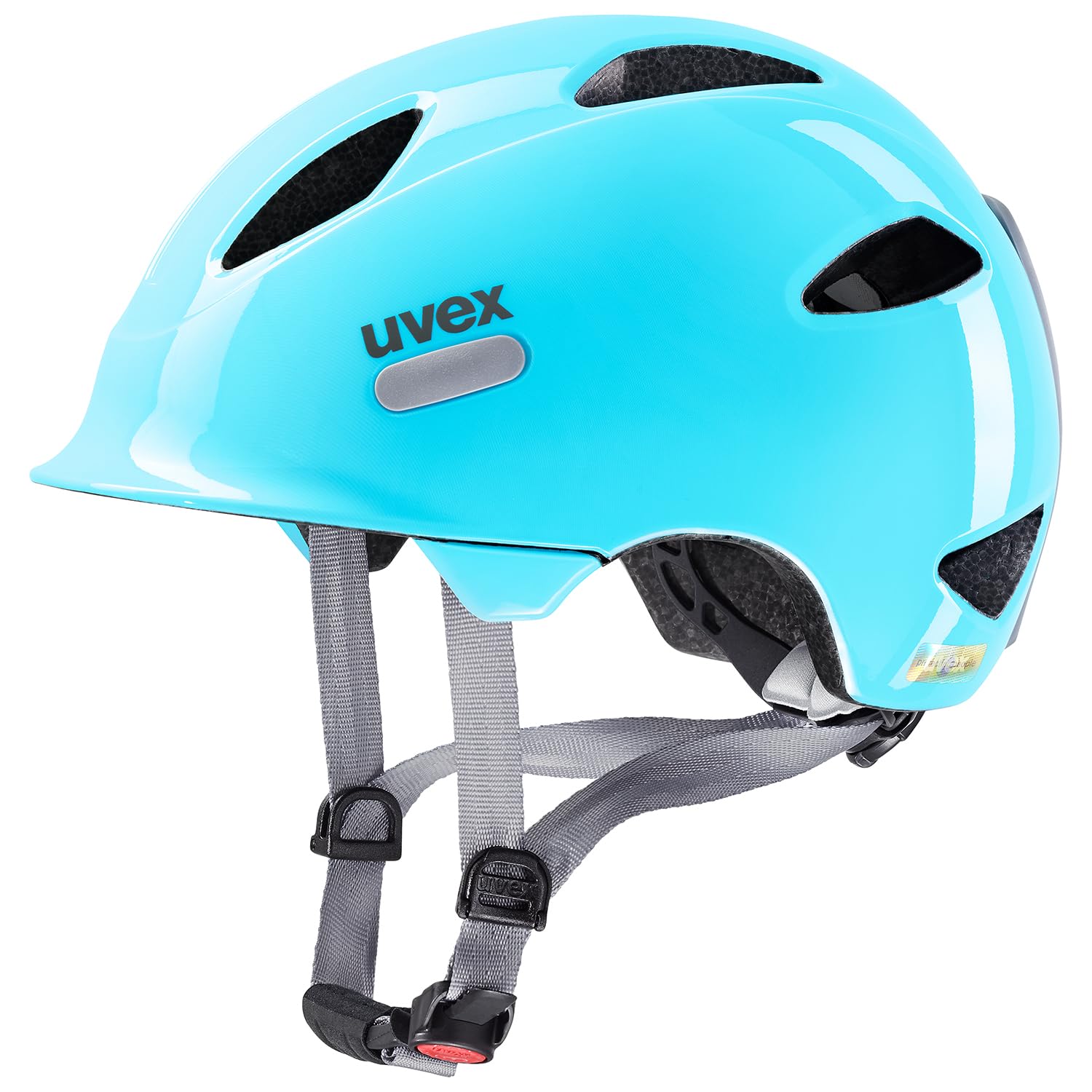 uvex OYO children's bicycle helmet, Cloud Blue - Grey, 50-54 cm - S4100490417