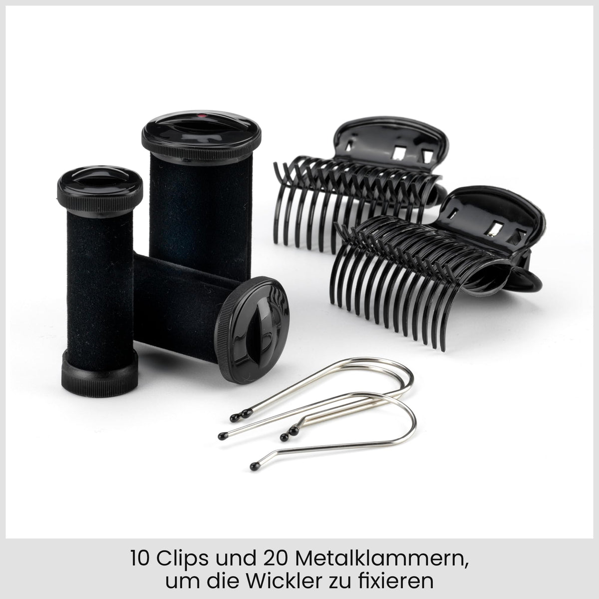 BaByliss Thermo Ceramic Rollers heated curlers with ceramic coating and ion technology for silky long-lasting curls RS035E