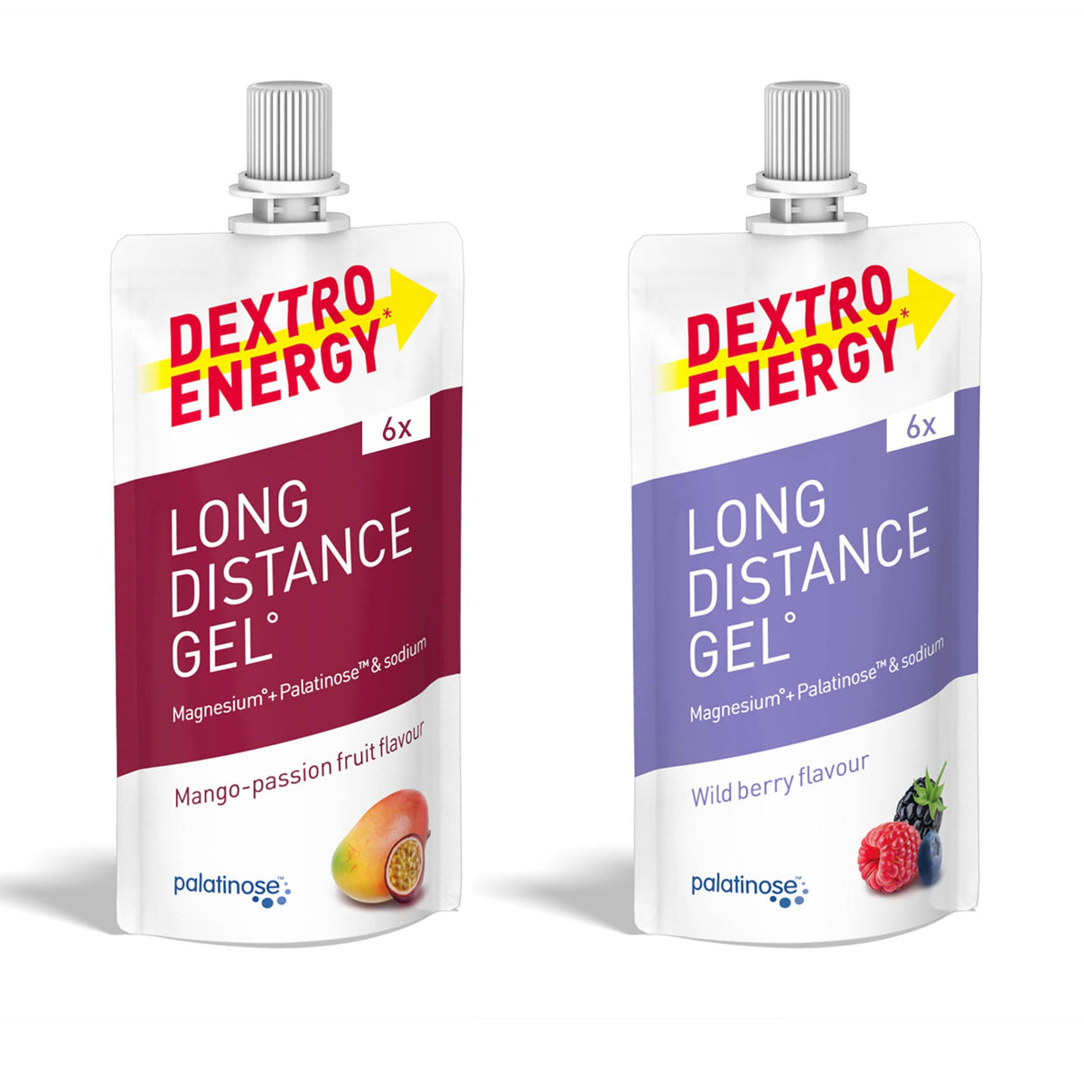 Dextro Energy Long Distance Gel Mix Pack 2 Varieties - 12x50ml - 102231521