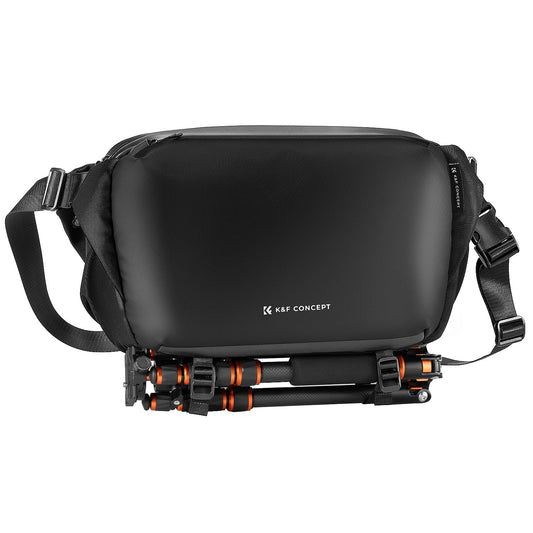 K&F CONCEPT Camera Backpack Shoulder Bag Square Bag Bags for Photographers Camera Rectangle Case Compatible with Canon/Nikon/Sony/DJI Mavic Drone Backpack (1-Black (Large-L)) - KF13.177