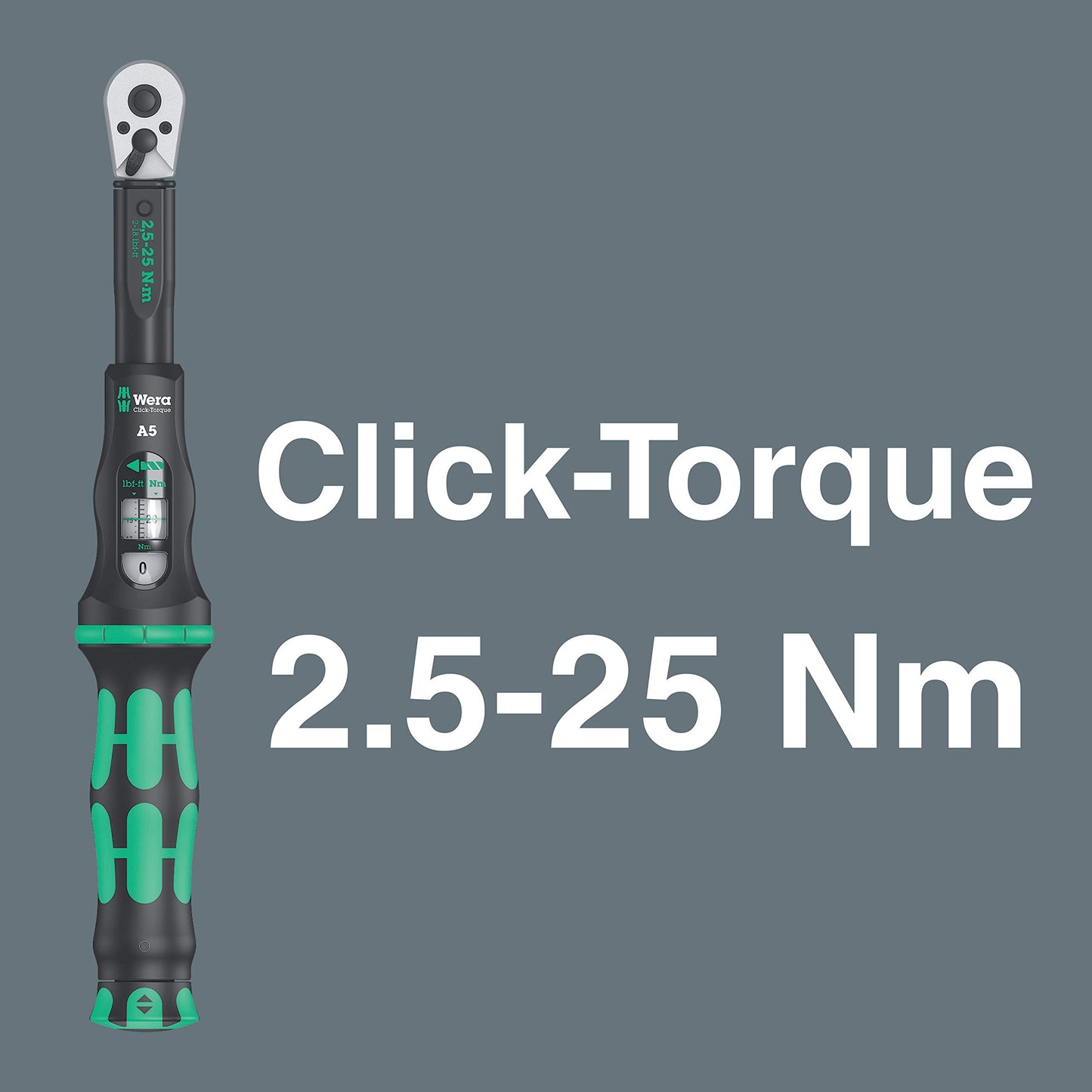 Wera 05004180001 Bicycle Set Torque 1, bicycle torque wrench set, 2.5-25 Nm, 16 pieces